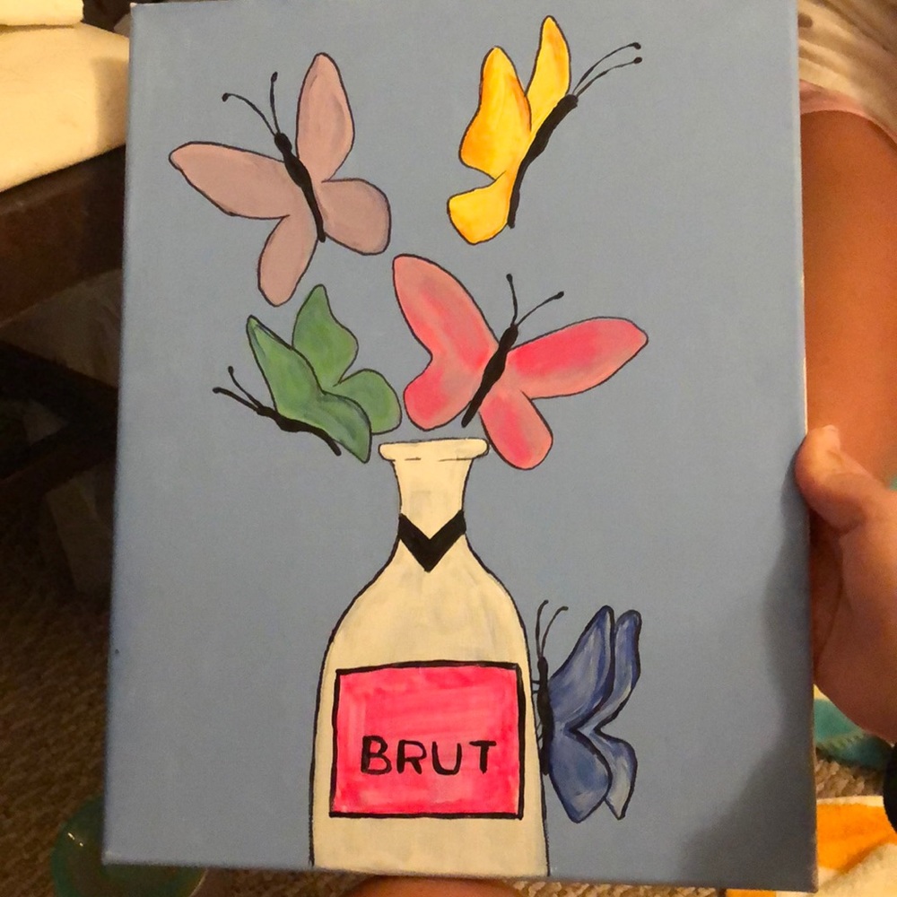 hand painted canvas
